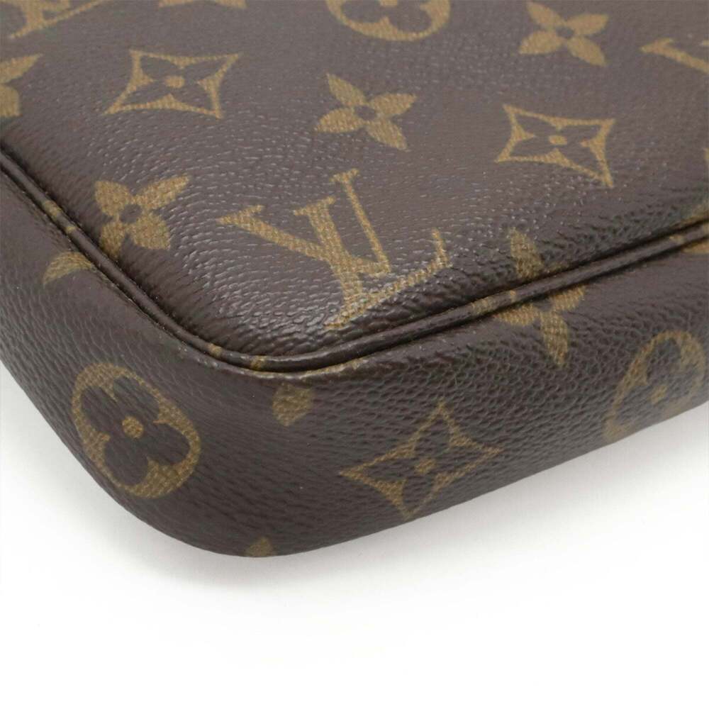LOUIS VUITTON Brown Monogram Pochette Pouch - Picture 4 of 10